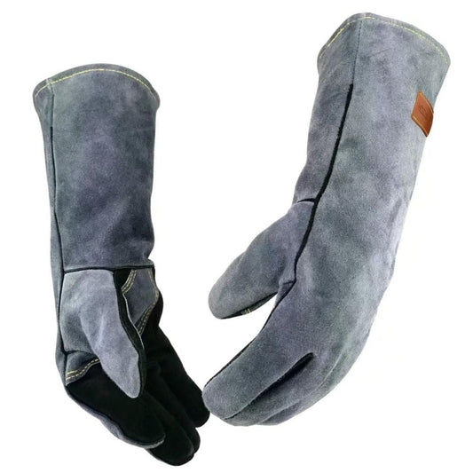 Heavy Duty Heat Proof Grill Gloves BBQ Mitts - Pexav