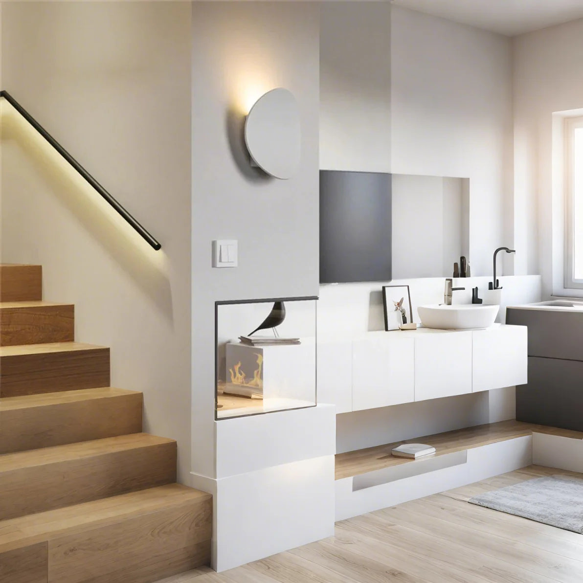 Nordic Modern Creative Aluminum Wall Lamp