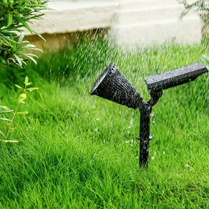 Colorful Outdoor Solar Powered LED Yard Spotlight