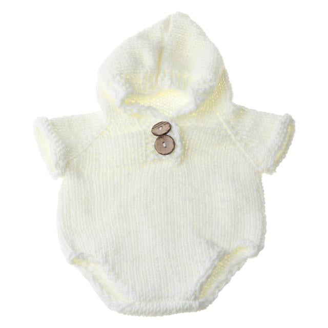 Adorable Baby Knit Jumpsuit Outfit