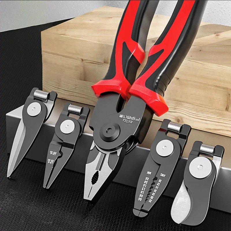 Versatile 5-Piece Multi Tool Pliers Set - Pexav