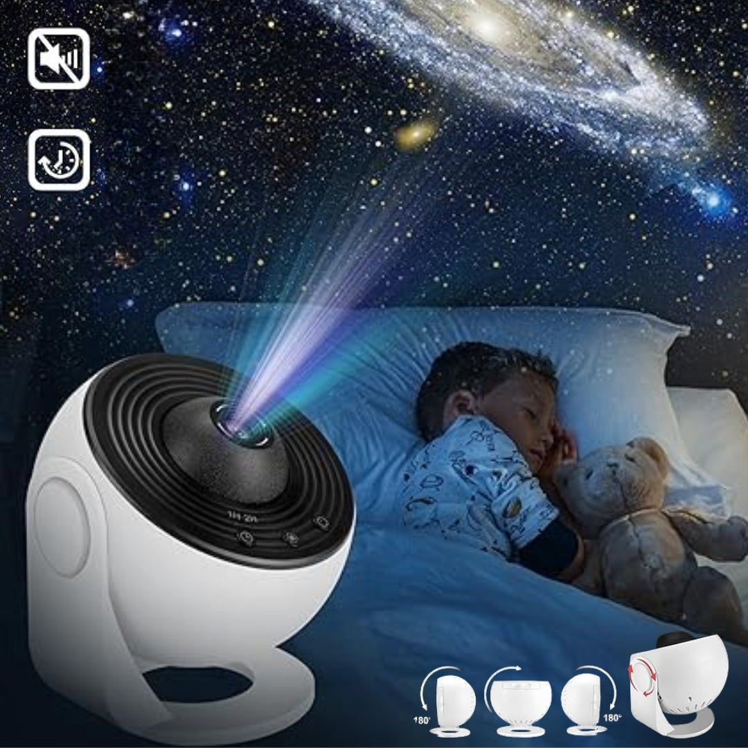 Colorful Galaxy Night Light Projector Show