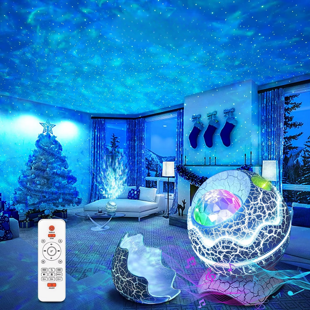 Colorful LED Night Sky Projector Lamp - Pexav