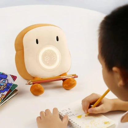 Cuddly Nightlight Alarm Clock Toy
