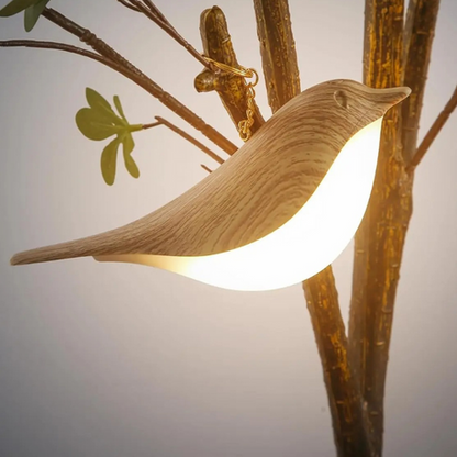 Relaxing Colour Changing LED Bird Lamp with Mist