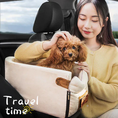 Comfortable Pet Car Booster Seat Travel Bag