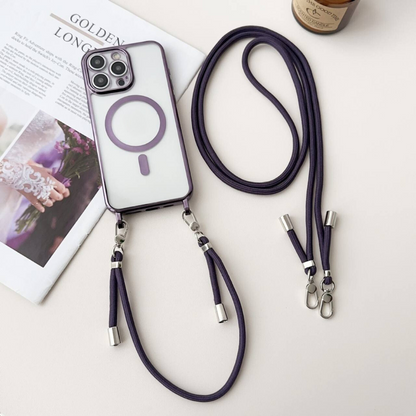 Clear Phone Shoulder Bag with Detachable Strap