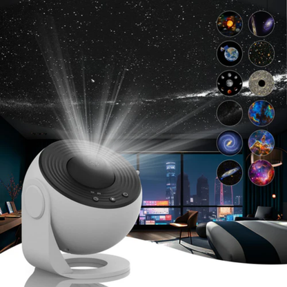 Colorful Galaxy Night Light Projector Show