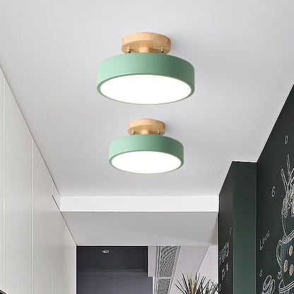 Simple Round LED Ceiling Light – Modern Flush Mount