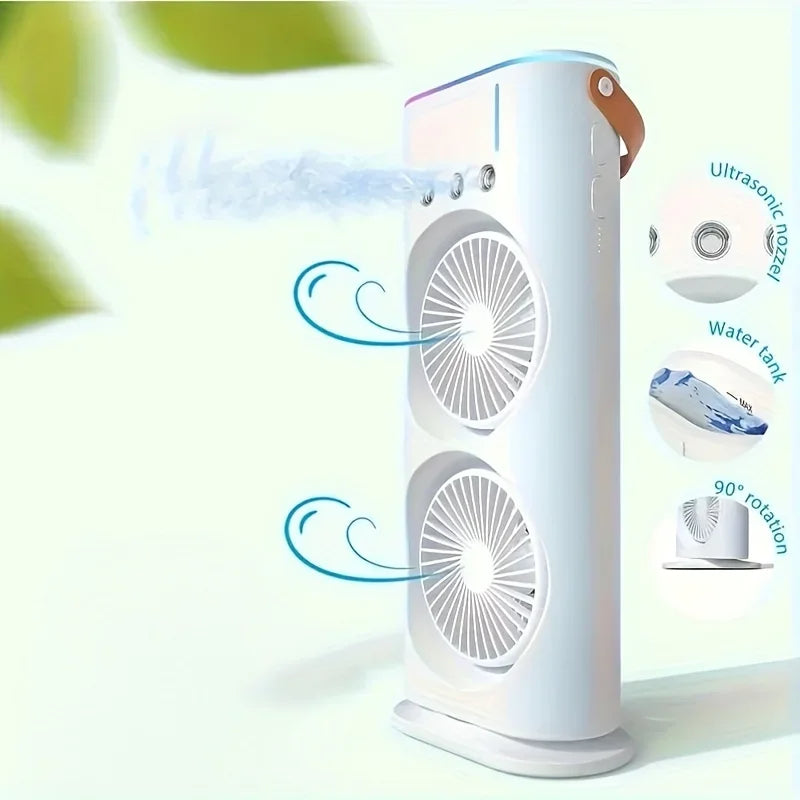 Compact Dual Function Air Cooler Fan