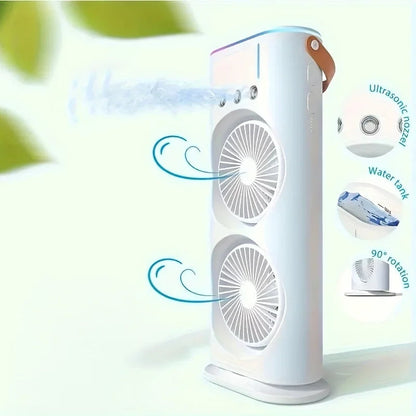 Compact Dual Function Air Cooler Fan