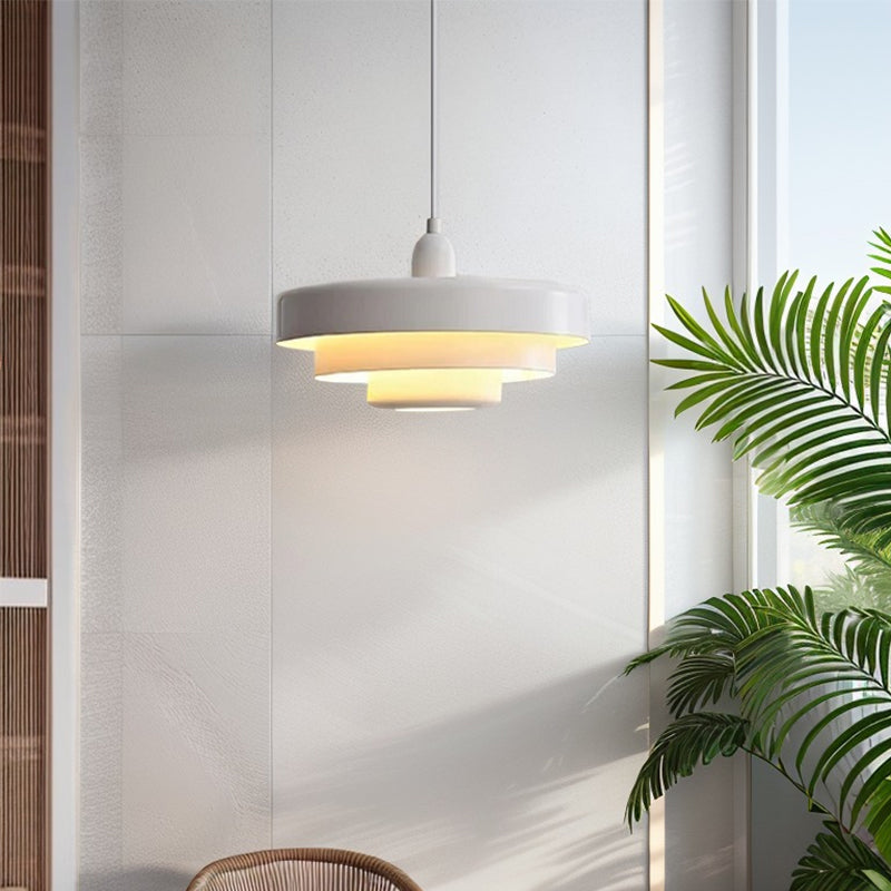 Medieval Retro Three-Tier Iron Pendant Light