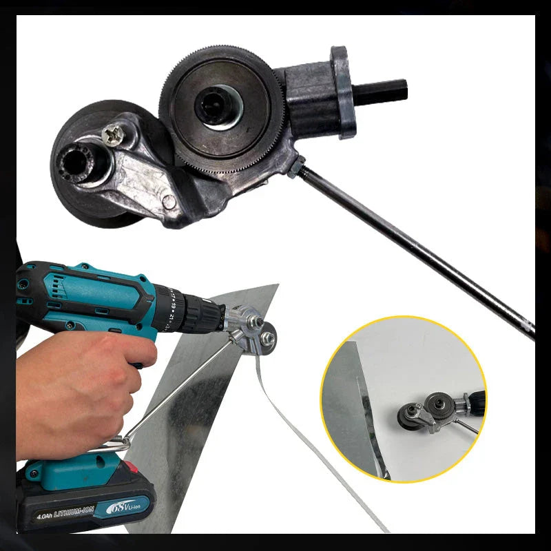 Powerful Metal Cutting Drill Attachment