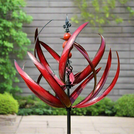 Colorful Outdoor Wind Spinner Decoration - Pexav