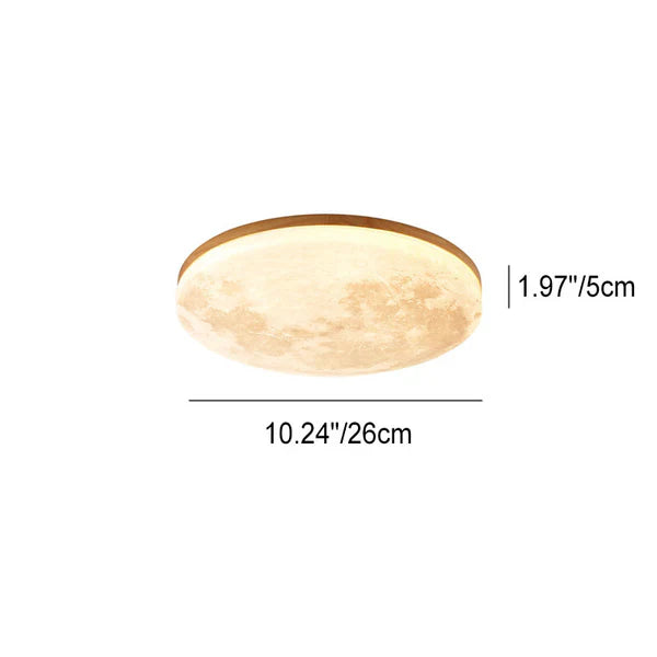 Simple White Round LED Ceiling Lamp