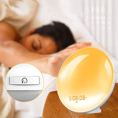 Wake Up Light Alarm Clock with Gentle Morning Simulation