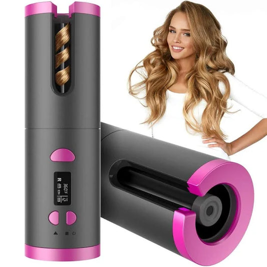 Simple Wireless Fast Hair Curling Iron - Pexav