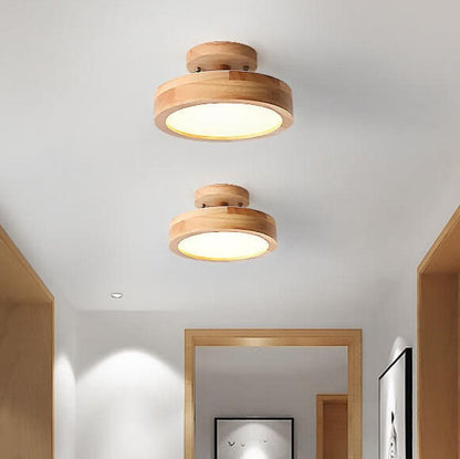 Simple Round LED Ceiling Light – Modern Flush Mount