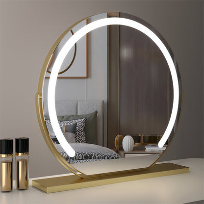 Smart LED Vanity Mirror with Touch Control & Rotation