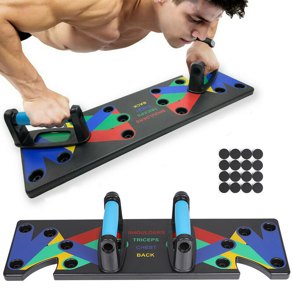 Compact 9-in-1 Home Gym Push Up Board - Pexav