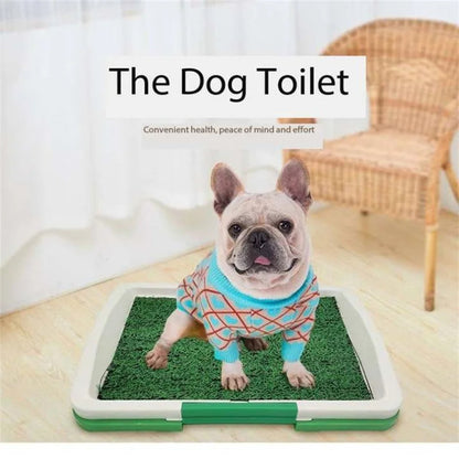 Portable Pet Training Pad with Artificial Turf