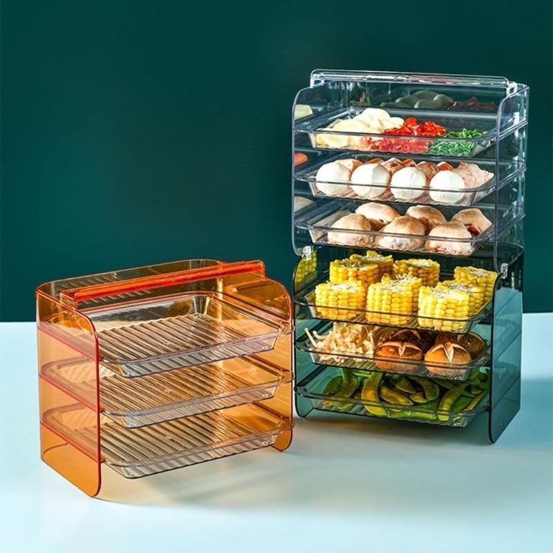 Space Saving Tiered Kitchen Shelf Organizer - Pexav