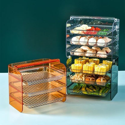 Space Saving Tiered Kitchen Shelf Organizer - Pexav