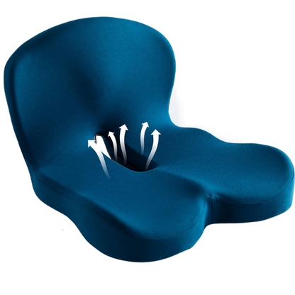 Comfortable Foam Chair Cushion - Ergonomic Back Support - Pexav