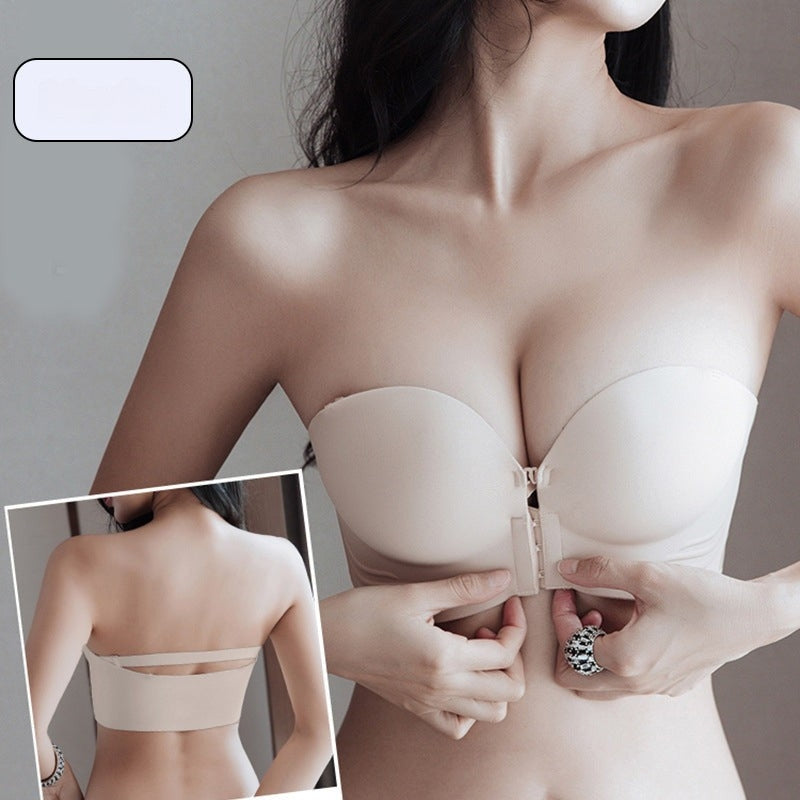 Comfortable Backless Bra with Easy Front Clasp