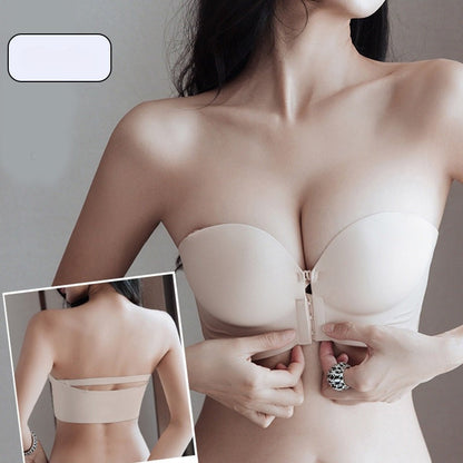 Comfortable Backless Bra with Easy Front Clasp