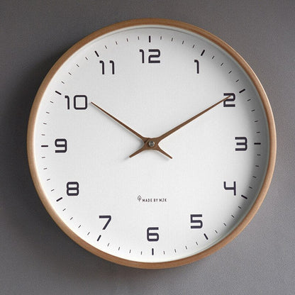 Simple Contemporary Quiet Wall Clock