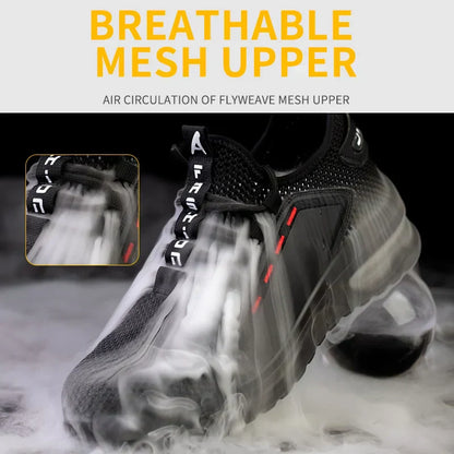 Comfortable Steel Toe Boots - Durable Non Slip Work Sneakers
