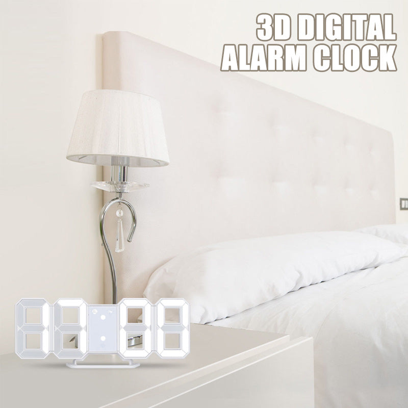 Advanced LED Clock Radio with Date and Temperature