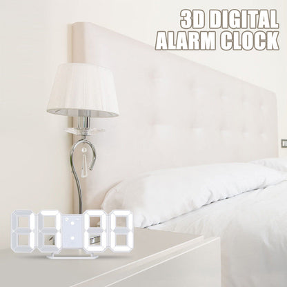 Advanced LED Clock Radio with Date and Temperature
