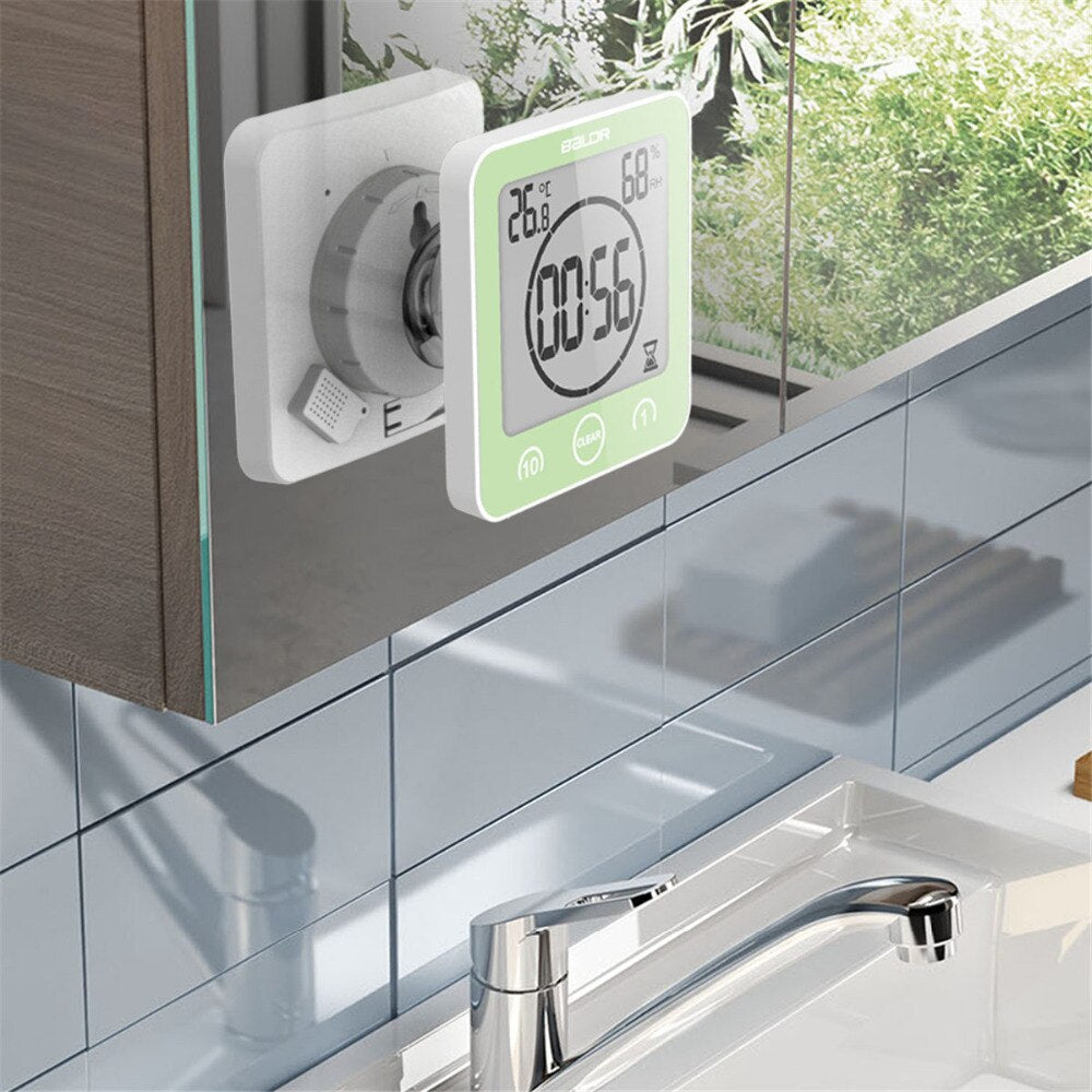 Waterproof Bathroom Shower Clock