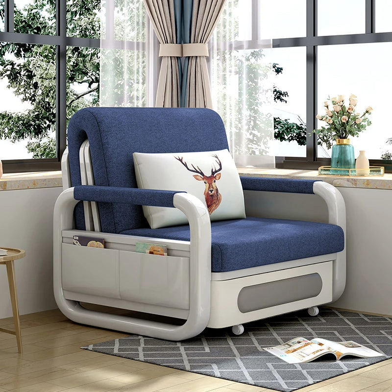 Space Saving Compact Futon Sofa Bed - Pexav