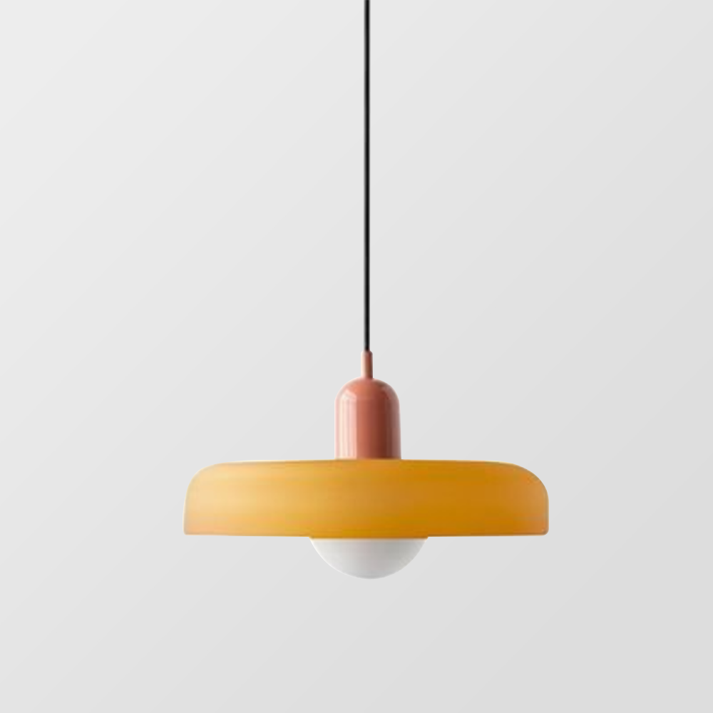 Stylish Glass Pendant Light Colorful Hanging Ceiling Lamp