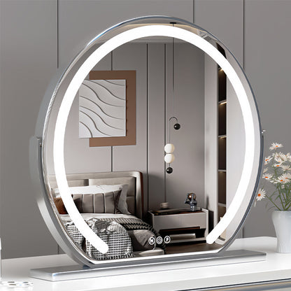 Smart LED Vanity Mirror with Touch Control & Rotation - Pexav