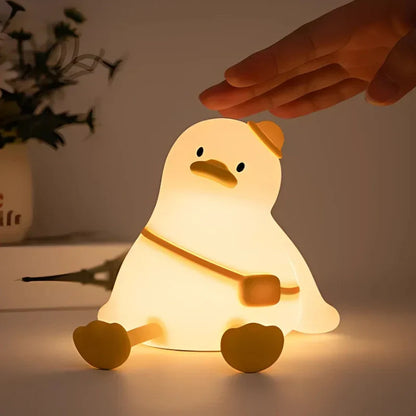 Fun Kids Nightlight - Colorful Soft Lamp with Rechargeable Battery