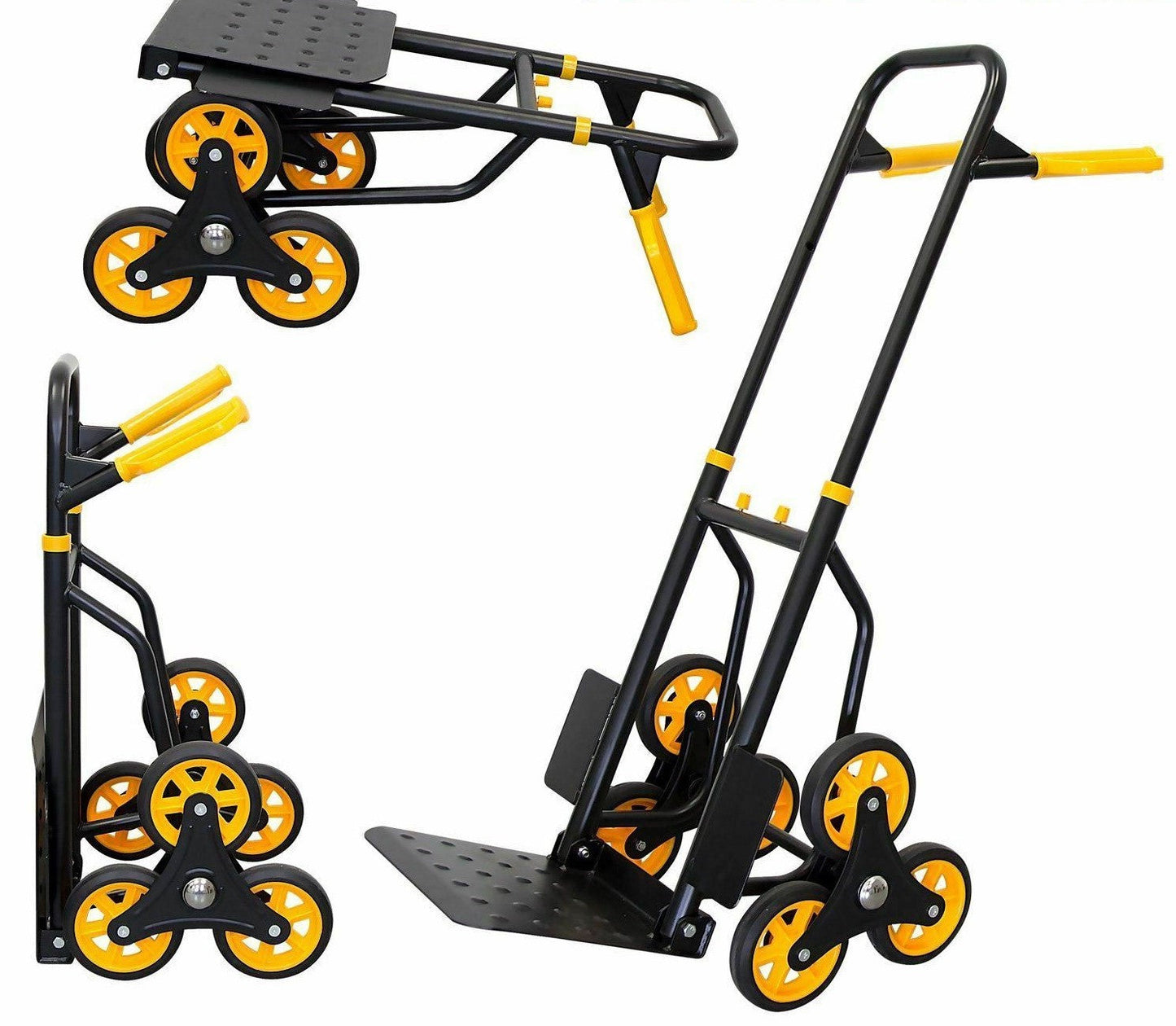 Tough Folding Stair Climber Hand Truck Cart - Pexav