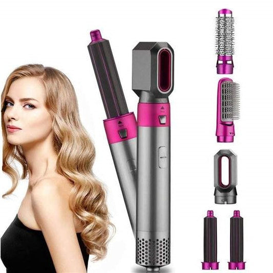 5 in 1 Curling Iron Hair Styler Tool - Pexav