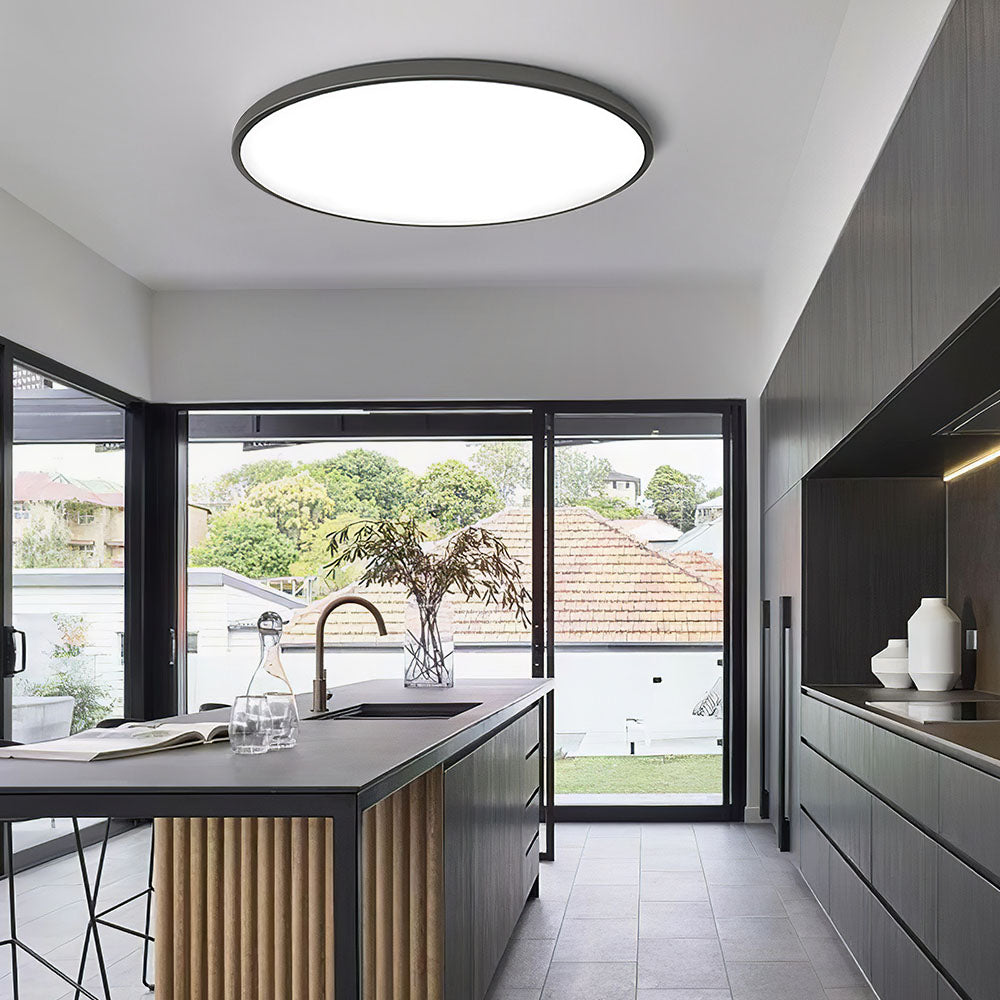 Simple Modern Round LED Ceiling Light Fixture