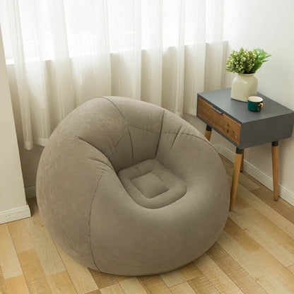 Comfortable Blow Up Bean Bag Chair for Home - Pexav