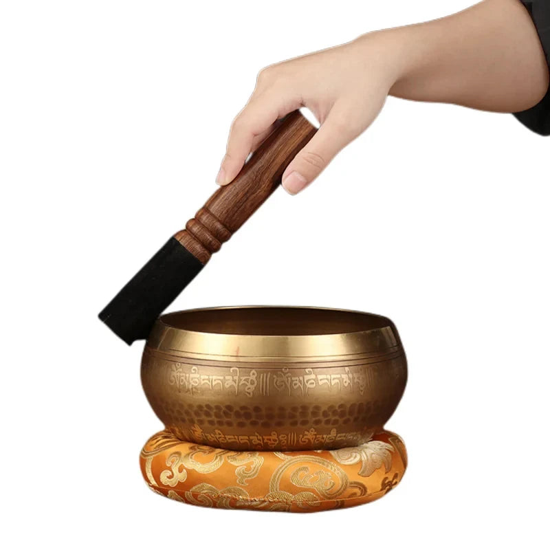 Authentic Tibetan Sound Healing Bowl Set for Meditation