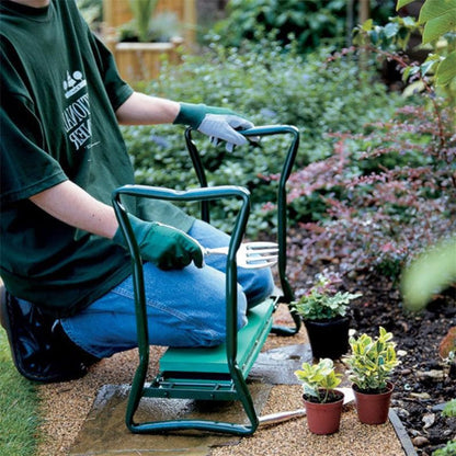 Comfortable Garden Kneeler and Stool - Pexav