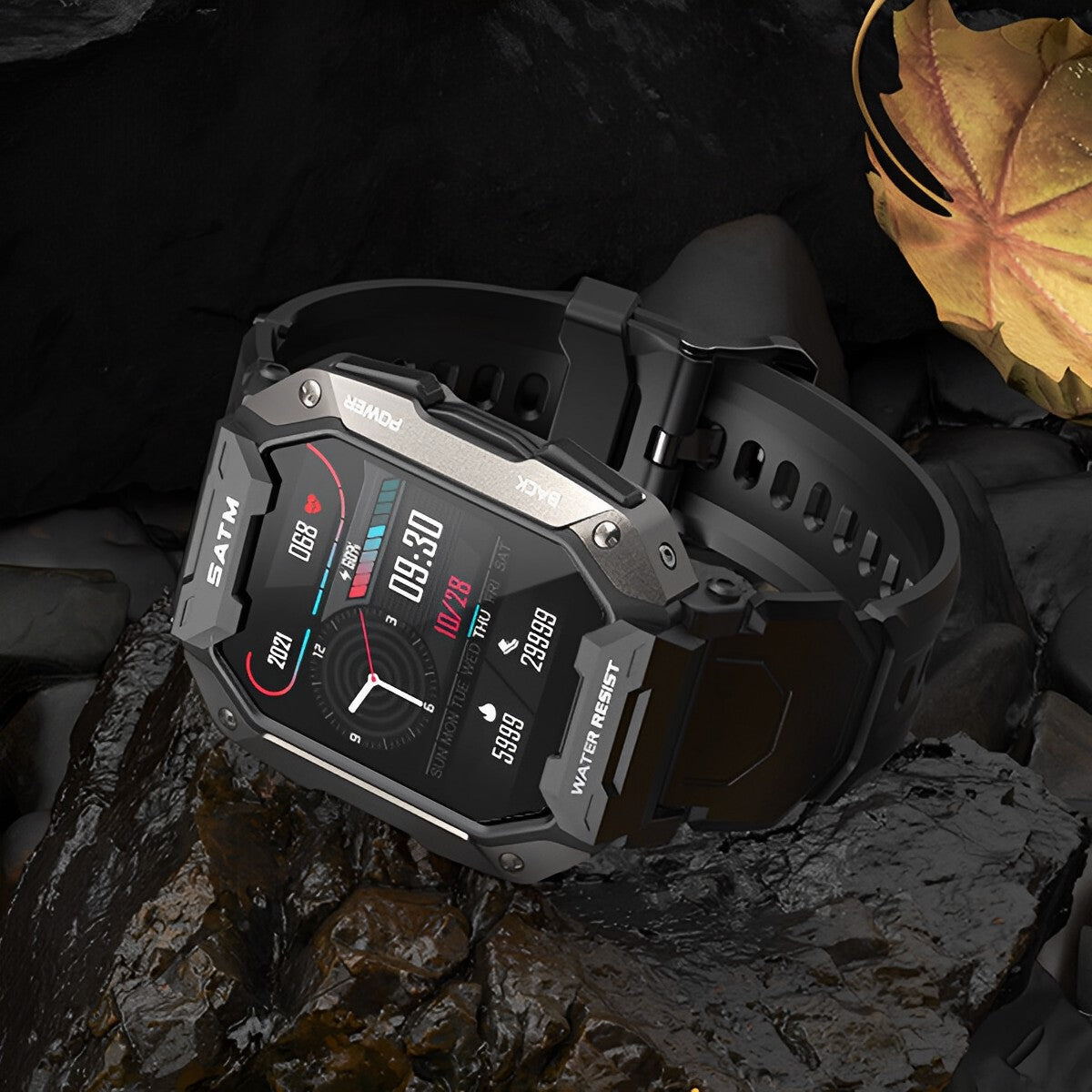 Tough Waterproof Military Style Smart Watch - Pexav