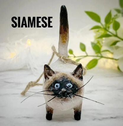 Small Cute Cat Collectible Figurine