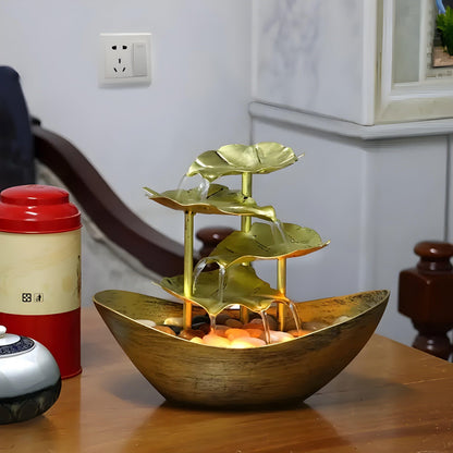 Classic Garden Indoor Water Fountain with LED Lighting