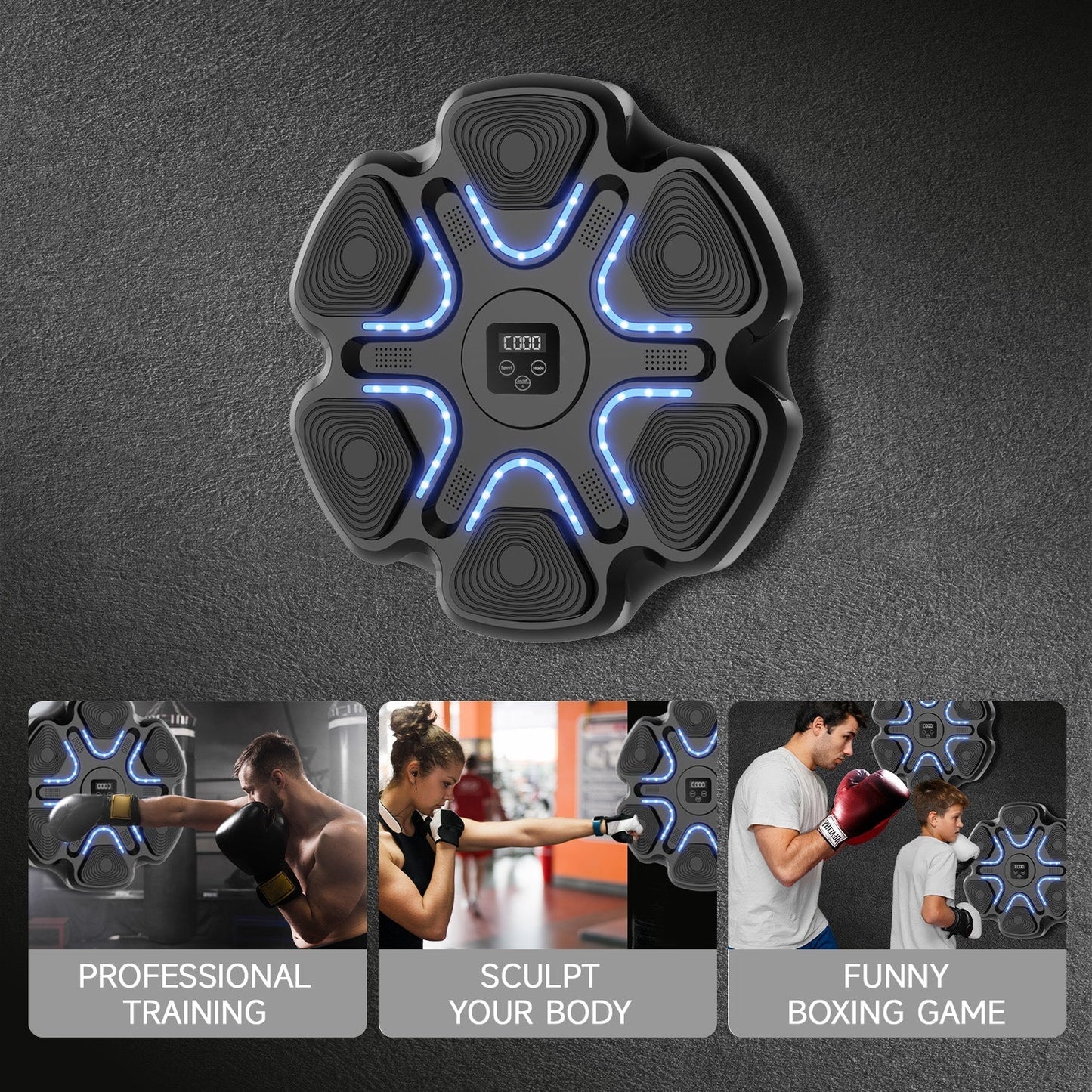Compact Fitness Punching Bag Machine