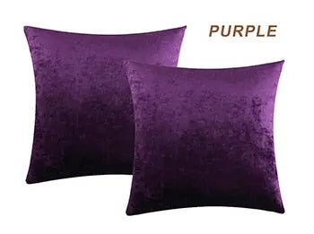 Soft Glow Plush Pillow Covers 2 Pack
